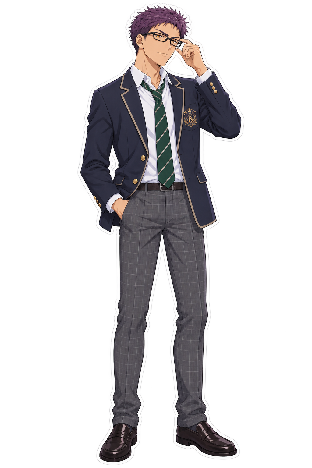 紫月拓斗の立ち絵